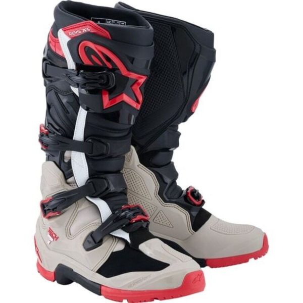 BOTA ALPINESTARS TECH 7 ENDURO / NEGRO GRIS ROJO